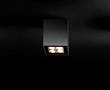 Gogo plafón 4de techo 70x70x80 mm.Led 10w.calido